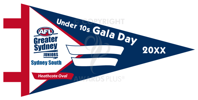 AFL-Greater-Syd-Jnrs-Sporting Pennant Design