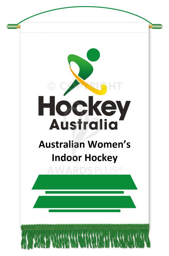 Hockey-Aus Sports Banner Design