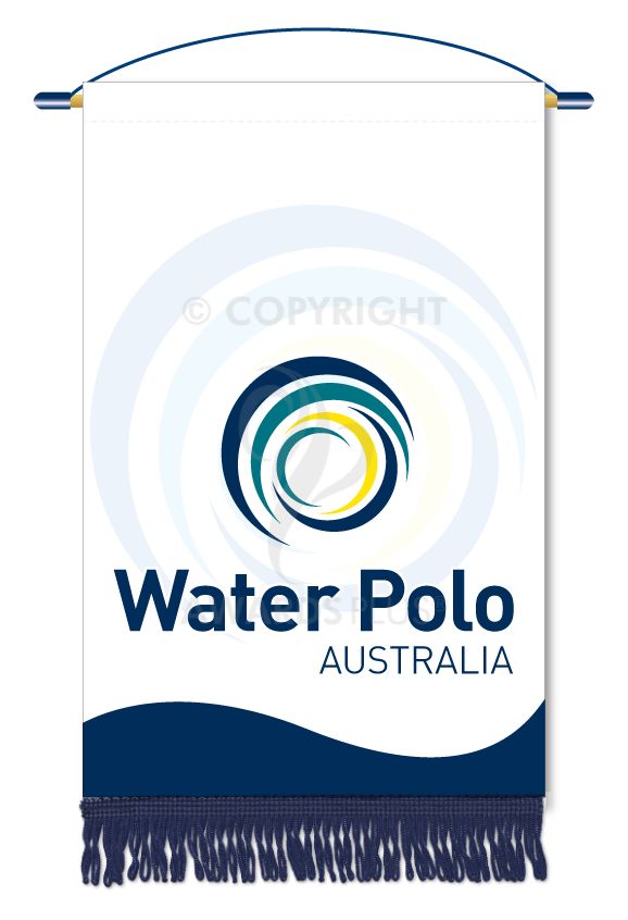 Water-Polo-Aus Sports Banner Design